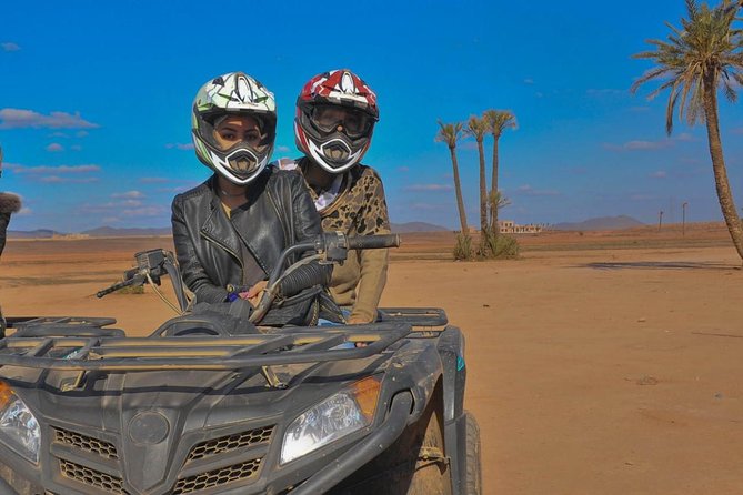 Marrakech Palmeraie Quad Bike Desert Adventure - Returning to the trails after the break
