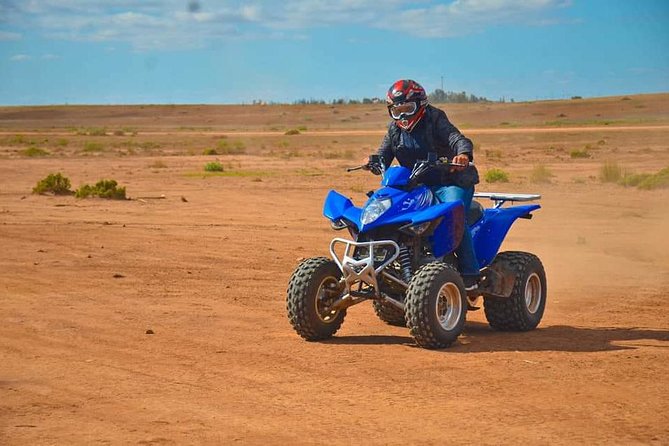 Marrakech: Palmeraie Quad Bike Desert Adventure - Getting ready at the ATV camp