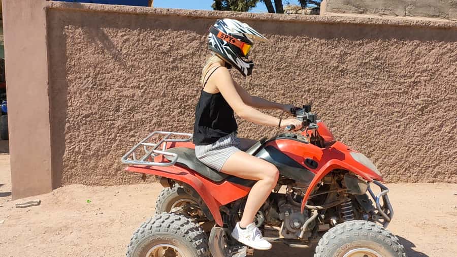 Marrakech: Palmeraie Quad Bike & Traditional Moroccan Spa - Entering the Medina hammam