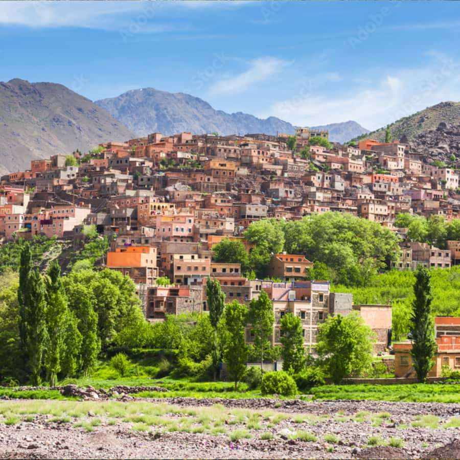 Marrakech: Paragliding, Camel Ride & Berber Villages Trip - The drive from Marrakech into the High Atlas