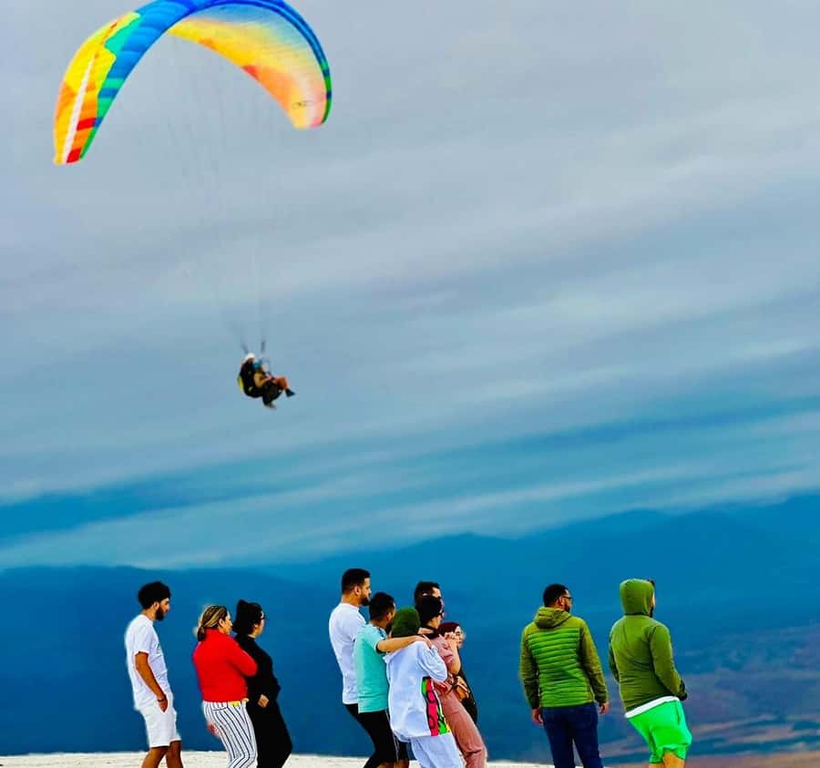 Marrakech: Paragliding over Agafay Desert & Atlas Mnt Views - Leaving Marrakesh for Lalla Takerkoust