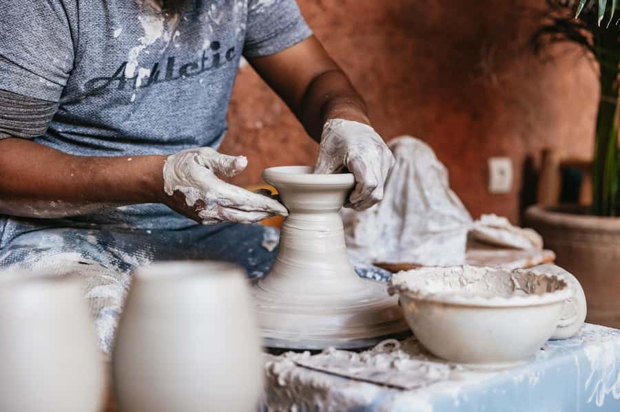 Marrakech: Pottery Workshop with Moroccan Tea - What the two-hour pottery class is really like