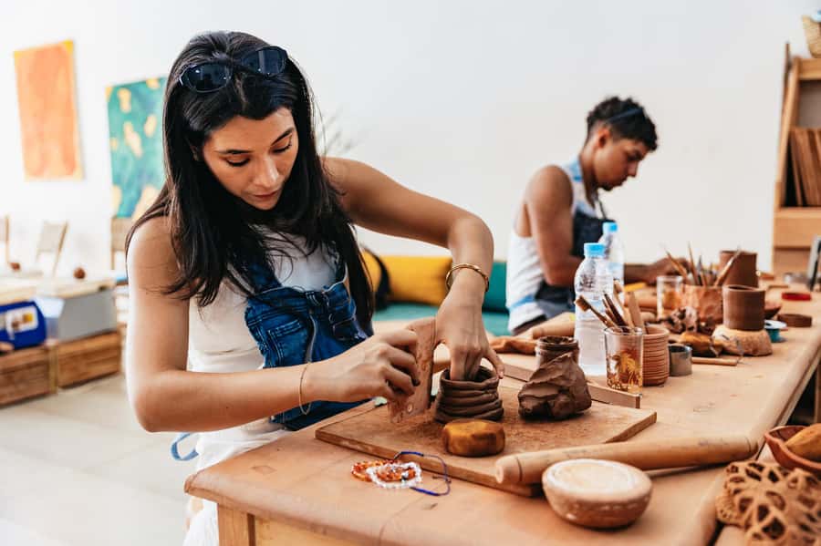 Marrakech: Pottery Workshop with Moroccan Tea - A mint tea pause makes the workshop feel local