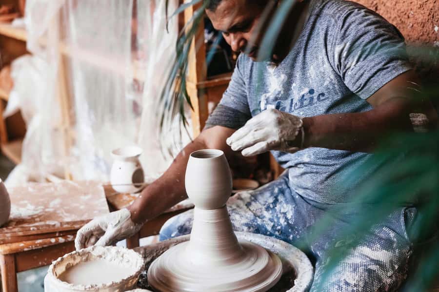 Marrakech: Pottery Workshop with Moroccan Tea - Getting to Atelier Lamsaty from the Medina
