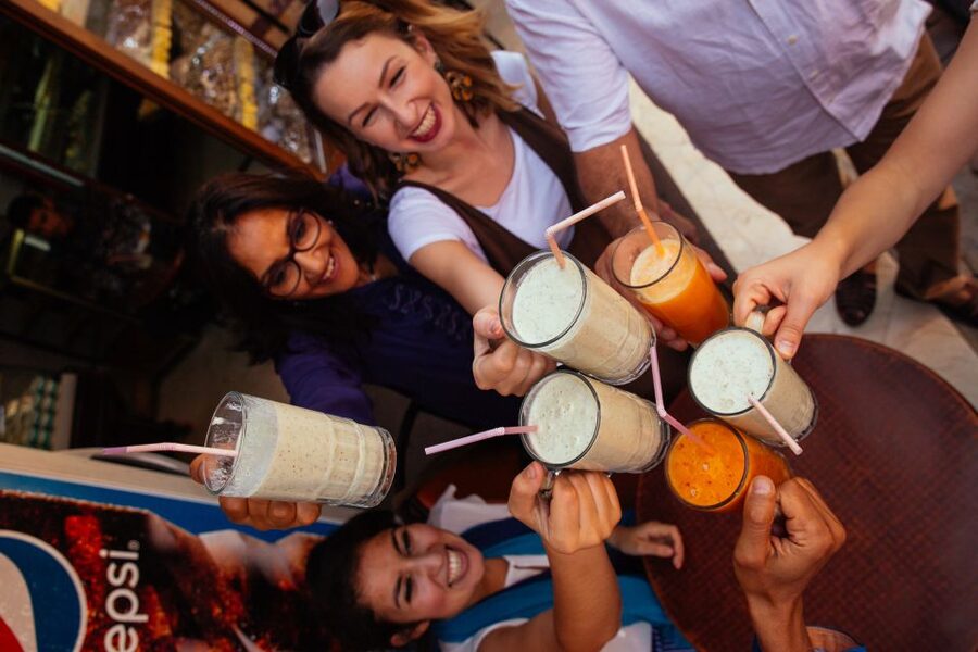 Marrakech: Private Food Tour – 10 Tastings with Locals - Walking through the Mellah market