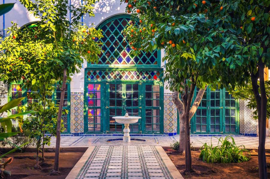 Marrakech: Private Full-Day City Tour w/ Majorelle Garden - Bahia Palace’s tiled rooms and garden courtyards