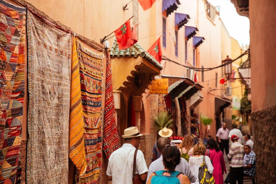 Marrakech: Private Souks Tour with Tea and Traditional Snack - Workshops hidden among the souk lanes