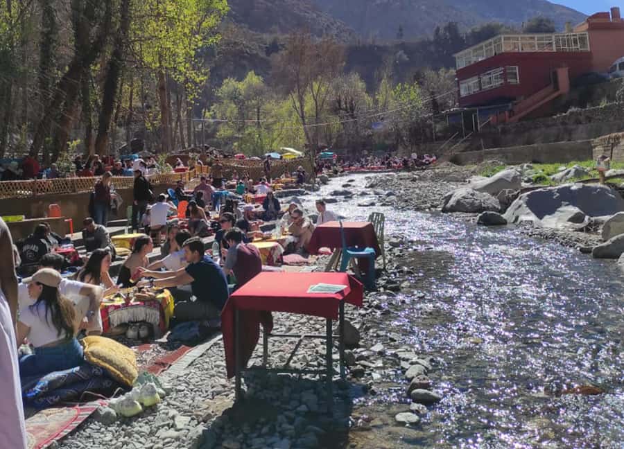 Marrakech : Private To Ourika Valley Atlas Mountains & Lunch - Setti Fatma and the waterfall walk
