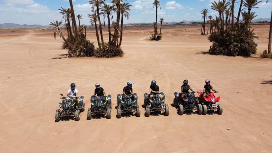 Marrakech: Quad activity in the Palmeraie with Tea break - The tea break in a small village