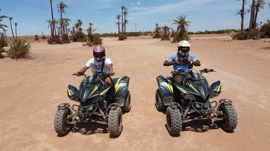 Marrakech: Quad activity in the Palmeraie with Tea break - What the $18 price really gives you