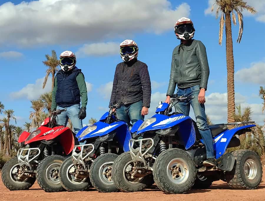 Marrakech: Quad Bike and Camel Ride Tour - Tea, bread, honey, and the Berber tent