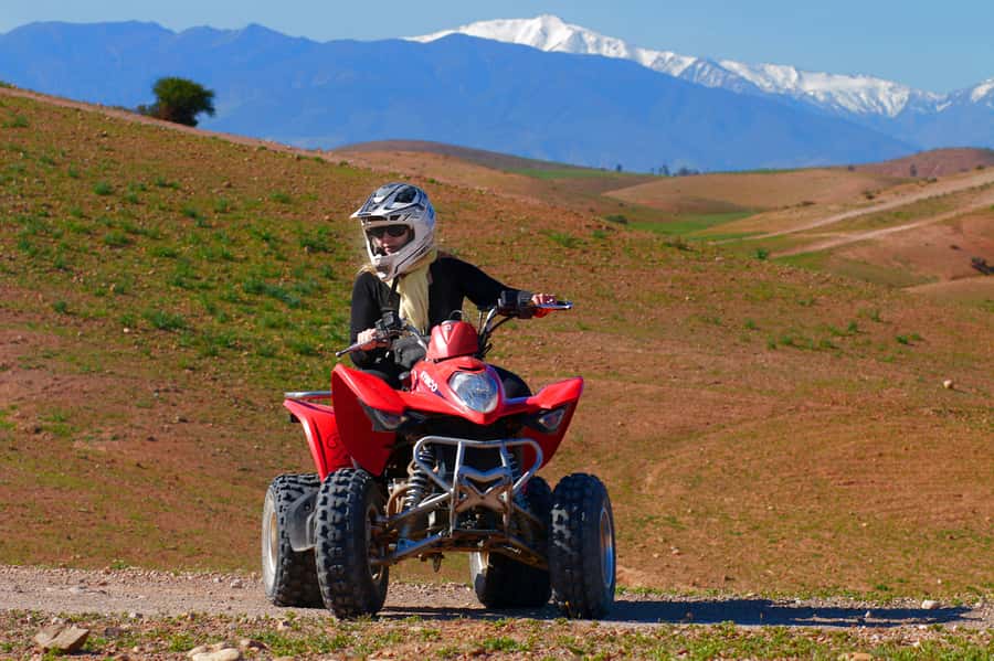 Marrakech: Quad Bike and Camel Ride Tour - Pickup from central Marrakech