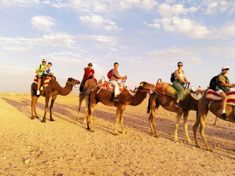 Marrakech : Quad Bike and Camel Ride with dinner in Agafay - Dinner beneath lanterns and open sky