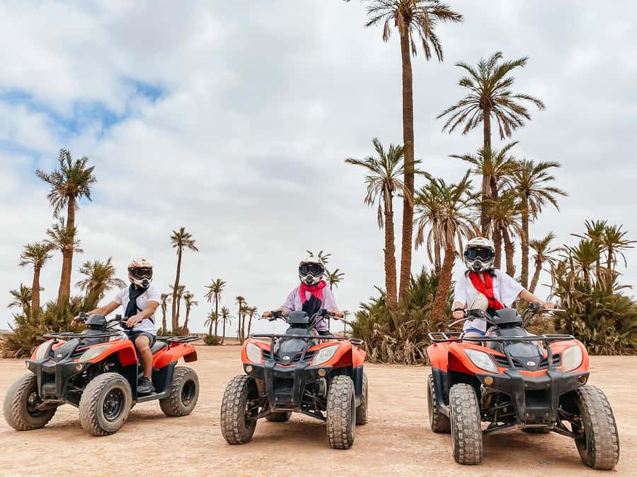 Marrakech: Quad Bike Tour to Palm Oasis and Jbilat Desert - Timing, comfort, and practical details