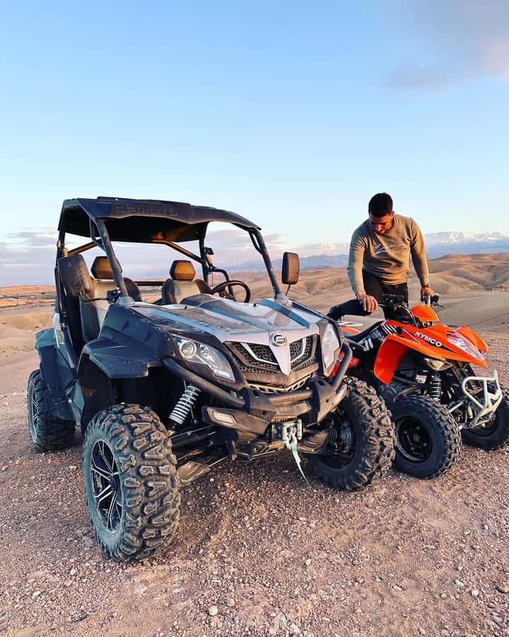 Marrakech : Ride buggy in the desert of the palm grove - A 10-minute briefing before the fun begins