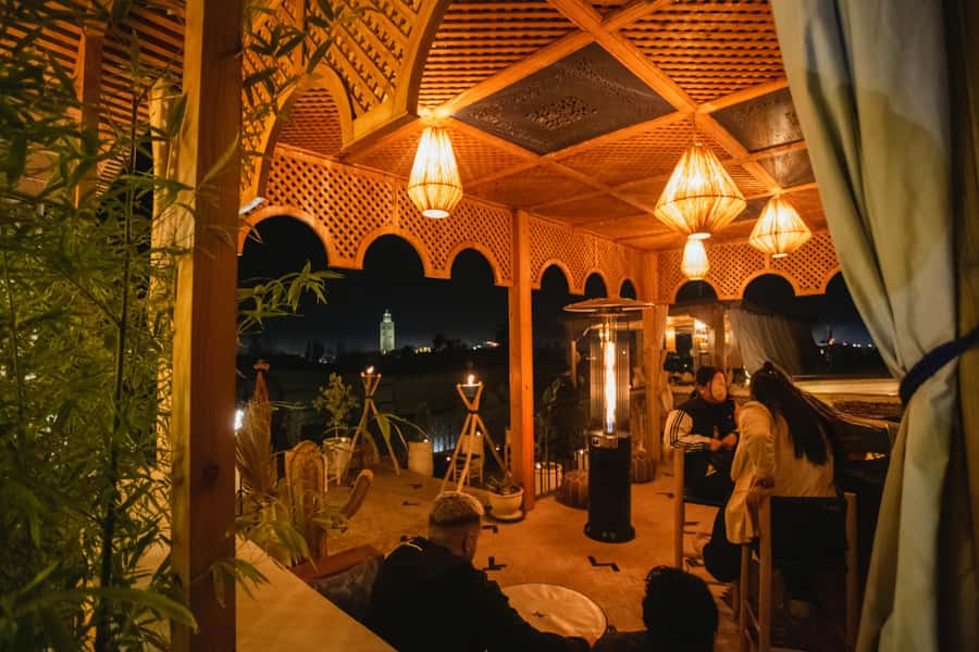 Marrakech: Rooftop Dinner with Koutoubia View - Food and service: the important tradeoff