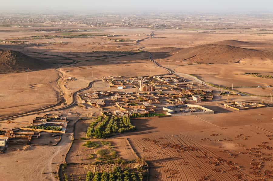 Marrakech: Shared Balloon Flight with Tea - Leaving Marrakech before sunrise