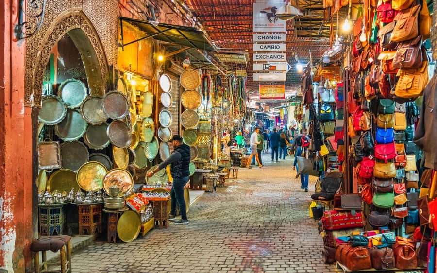 Marrakech & Souk Shopping Tour. - Walking the souks for two and a half hours