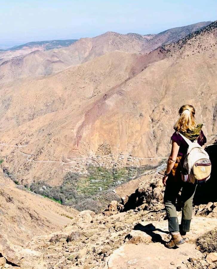 Marrakech: Tedli Summit Atlas Mountains Day Hike & Lunch - The climb to Mount Tedli at 2,600 meters