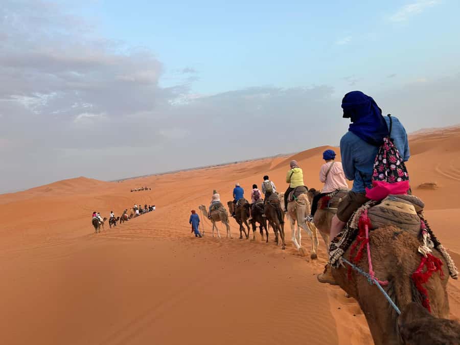 Marrakech To Fes: 3-Day Majestic Desert Sahara Tour - Walking through Ait Benhaddou