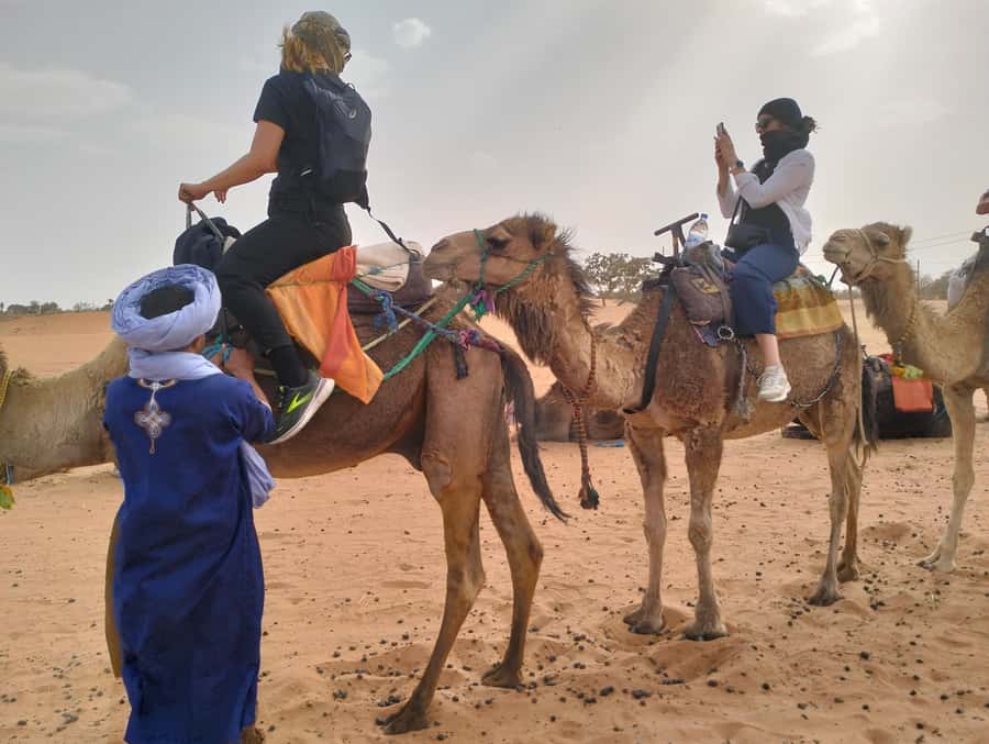 Marrakech To Fes: 3-Day Majestic Desert Sahara Tour - Arriving at Erfoud and Merzouga