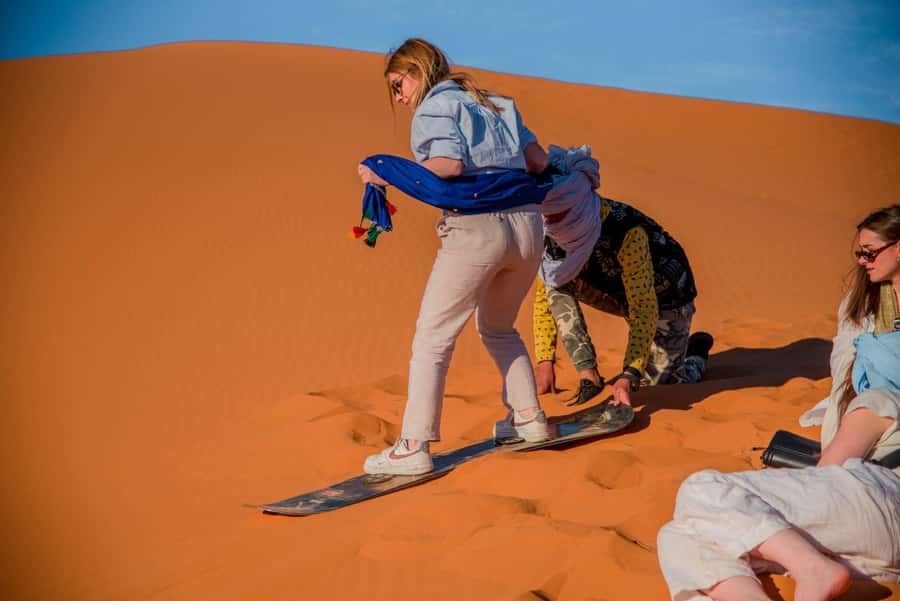 Marrakech to Fes: 3-Day Merzouga Desert Camel & Sandboarding - Ouarzazate and the road through the Valley of the Roses