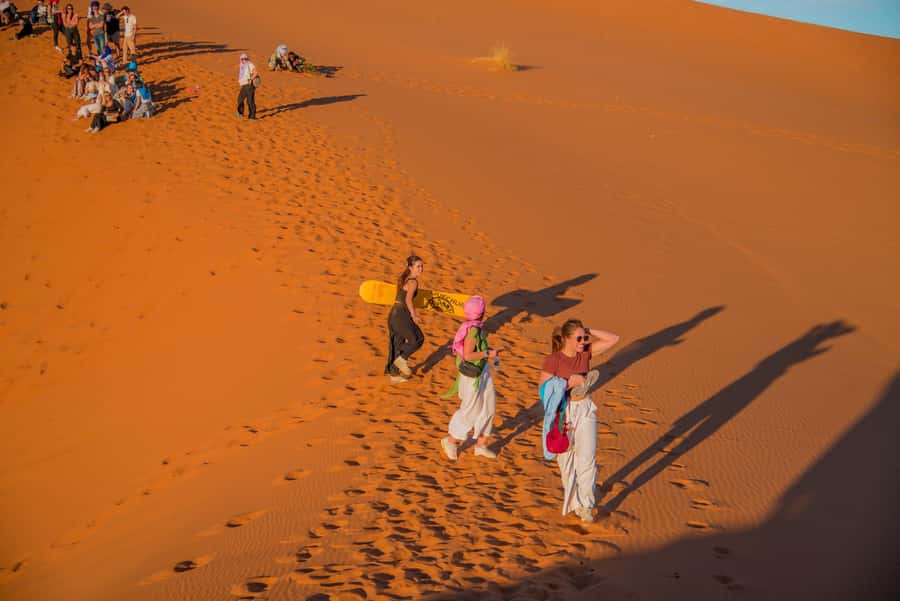 Marrakech to Fes: 3-Day Merzouga Desert Camel & Sandboarding - The long return through Ziz Valley and Azrou