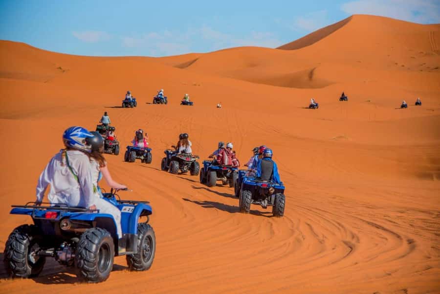Marrakech to Fes: Quad, Dinner, Camel, 3-Day Desert Tour - Sunrise, the Ziz Valley and Middle Atlas forests
