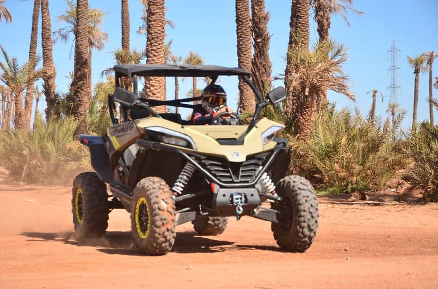 Marrakech: Tour Buggy 1000cc In Palm Oasis and Jbilat Desert - The 30-minute transfer from Marrakech