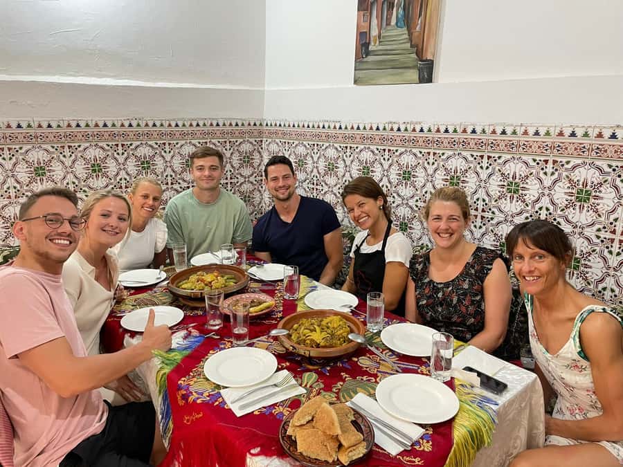 Marrakech: Traditional Moroccan Cooking Class & Market Visit - From Marrakech souq to a family kitchen