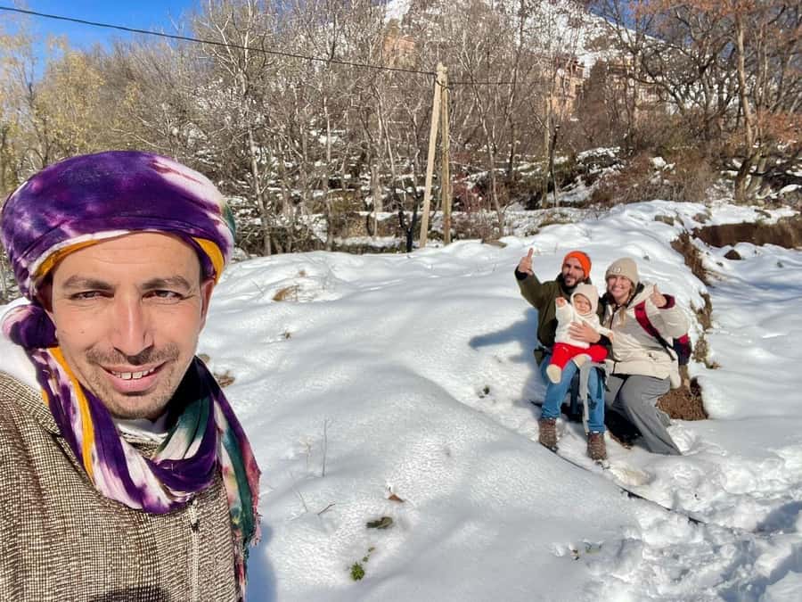 Marrakech: Waterfall, Valley, Atlas Mountain, Camel & Desert - A Berber family lunch with a view