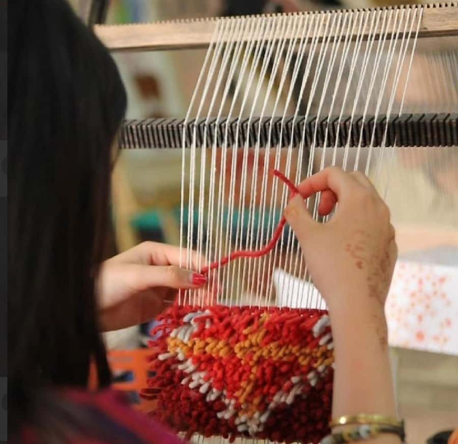 Marrakech: Weave Your Own Moroccan Rug with Love & Transfe - The hands-on weaving: what you can finish
