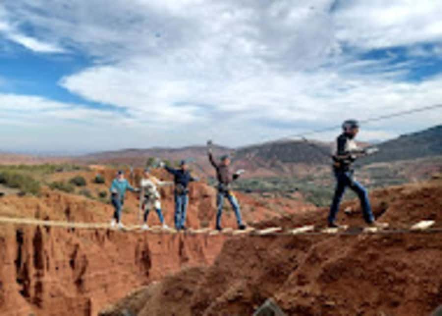 Marrakech: Zip-Line in the Atlas Mountains & Berber villages - From Marrakech to Tahnaout in about 35 kilometers