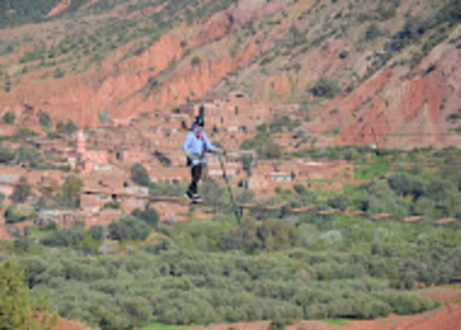 Marrakech: Zip-Line in the Atlas Mountains & Berber villages - A first village stop and wide Atlas views