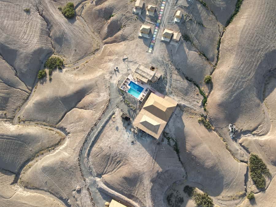 Marrakesh: Agafay Desert 3-Course Dinner Show & Pool Access - First impressions at the camp