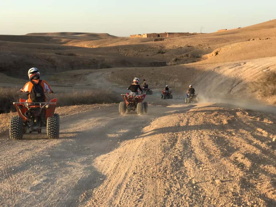Marrakesh: Agafay Desert Quad & Camel Tour with Dinner - What the Agafay Desert setting is really like