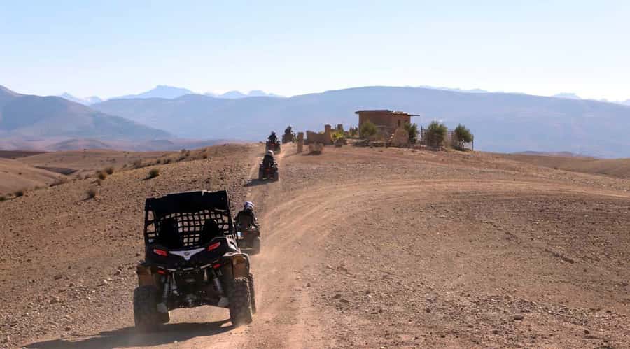 Marrakesh: Agafay Desert Quad & Camel Tour with Dinner - Camel riding in traditional nomadic dress