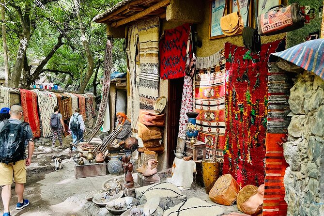 Marrakesh: Atlas Mountains, Imlil Valley & Waterfalls Tour - The Imlil Valley walk and its waterfalls