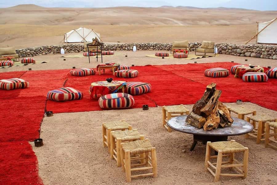 Marrakesh: Desert & Mountain Tour with Camel Ride & Lunch - Lunch in Ait Souka Village