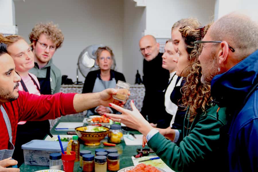 Marrakesh: Moroccan Dishes Cooking Class with a Local Chef - Mint tea before the knives come out