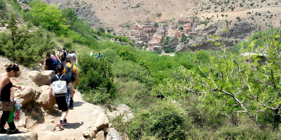 Marrakesh: Ourika Valley & Atlas Mountains, Day Trip + Lunch - Reaching Ourika Valley by van