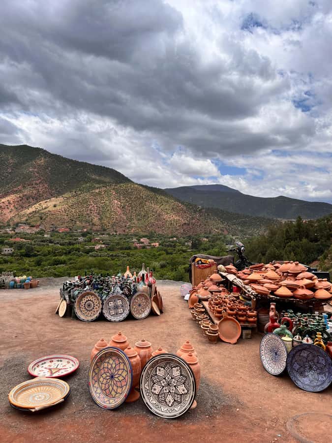 Marrakesh: Ourika Valley & Atlas Mountains, Day Trip + Lunch - Lunch beside the Ourika River