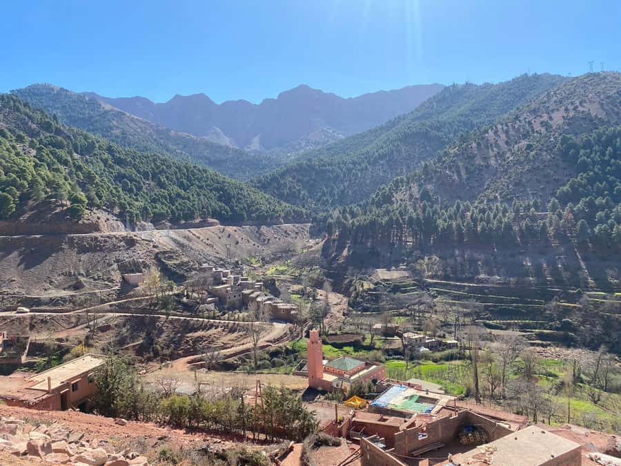 Marrakesh: Ourika Valley Tour & Secret Berber Lunch + Guide - The Monday market at Tnin Ourika