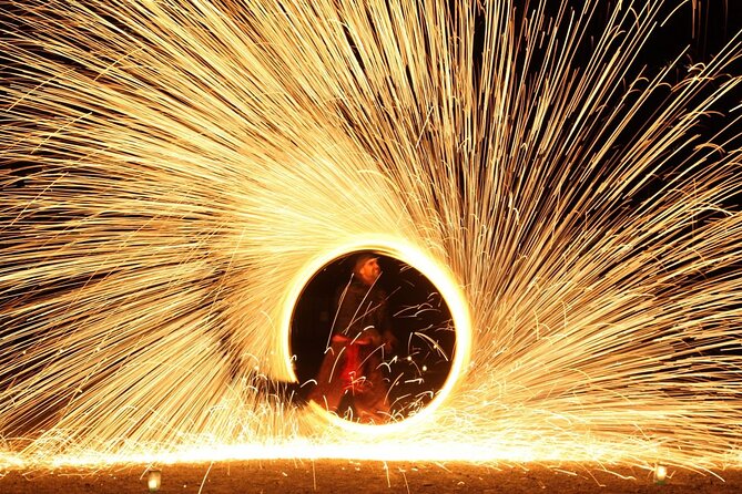 Marrakesh: Sunset Dinner in Agafay Desert with Show & Transfers - Music, dancing, and the fire show