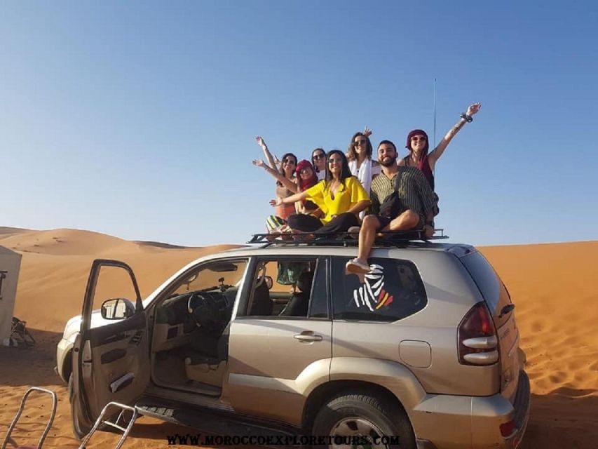 Merzouga 4x4 Desert Tours & Excursions - The final run across Erg Chebbi’s dunes