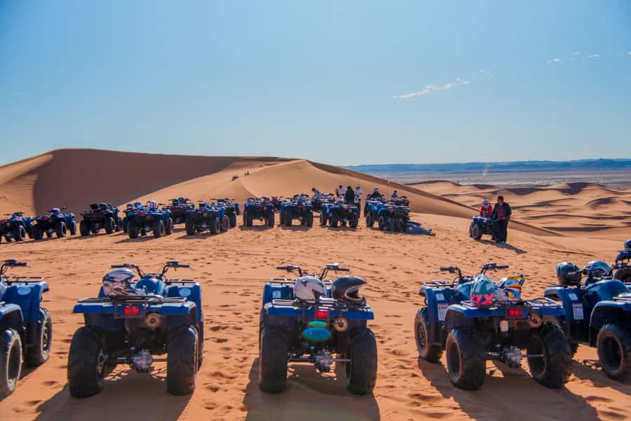 Merzouga : Adventure Quad Bike Safari, & Sandboarding - Starting at Ksar Tanamouste in Merzouga