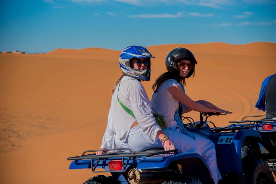Merzouga : Adventure Quad Bike Safari, & Sandboarding - When to go for better light and cooler sand