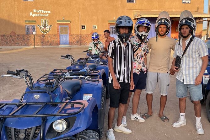 merzouga Desert 1 hour or two hour Quad Bike, and sandboarding - The guides and the feel of the outing