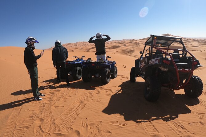 merzouga Desert 1 hour or two hour Quad Bike, and sandboarding - What the ride does not include