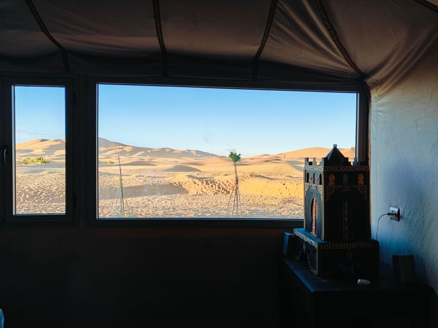 Merzouga: Overnight Stay in Luxury Desert Tent with Dinner - What the $81 price really covers